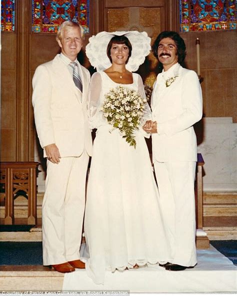 kris jenner wedding 1978.